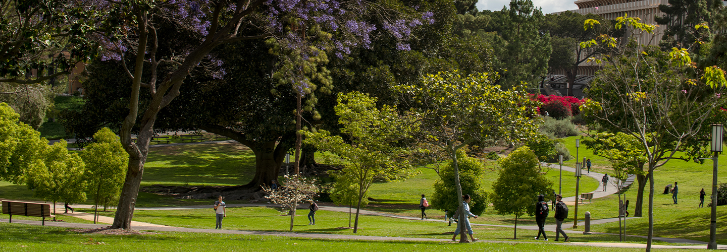 UCI Campus Tour - Beautiful campus view